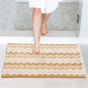 New KASENTEX Original Packaging 17x24 Inches Bathroom Rug - Camel